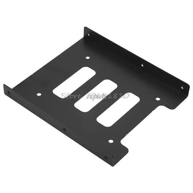 Alt view image 5 of 6 - 2.5" to 3.5" SSD HDD Metal Adapter Mounting Bracket Hard Drive Holder Dock For PC Laptop Protect Hard Disk Bracket Z09 Drop ship