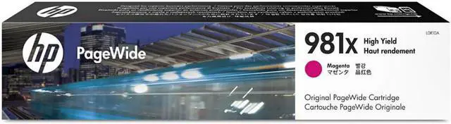Alt view image 3 of 13 - HP 981X High Yield Magenta Original PageWide Cartridge L0R10A