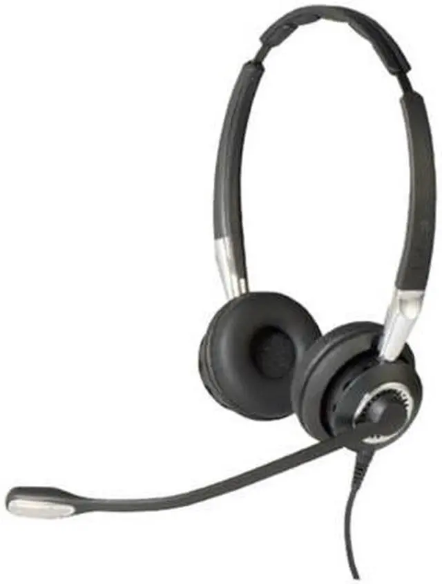 Alt view image 2 of 3 - Jabra BIZ 2400 II Duo Noise-Canceling USB Headset w/ HD Voice Clarity