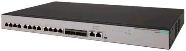 Alt view image 4 of 10 - HPE OfficeConnect 1950 12XGT 4SFP+ - switch - 12 ports - rack-mountable Officeconnect 1950 Switch