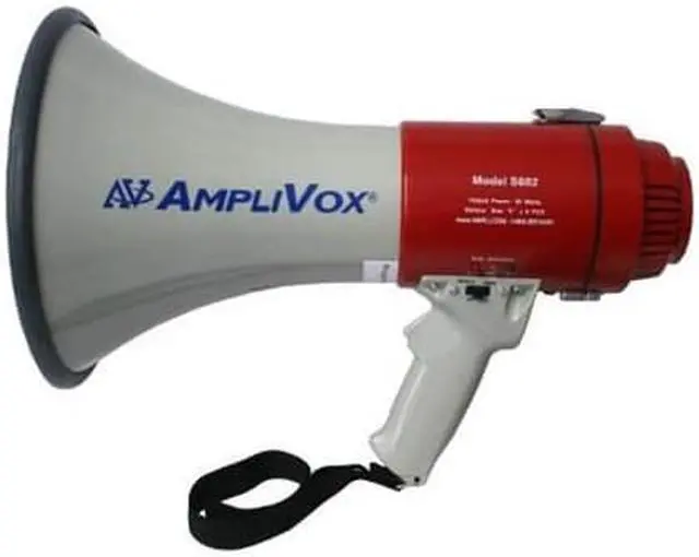 Alt view image 6 of 12 - AmpliVox S602R Mity-Meg 25-Watt Megaphone