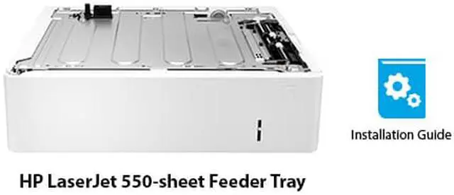 Alt view image 9 of 14 - HP J8J89A LaserJet 550-Sheet Paper Tray - 1 x 550 Sheet - Plain Paper