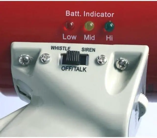 Alt view image 7 of 12 - AmpliVox S602R Mity-Meg 25-Watt Megaphone