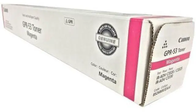 Alt view image 2 of 2 - Magenta Toner Cartridge for Canon 8526B003 imageRUNNER ADVANCE C3325i, C3330i, C3525i, i II, i III, C3530i, i II, i III, DX C3725i, C3730i, C3826i, C3830i, C3835i, Genuine Canon Brand
