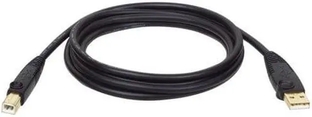 Main image of Tripp Lite 600851B Tripp Lite U022-010 USB 2.0 Certified Gold (M/M) Device Cable - 10ft