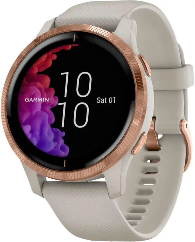 Alt view image 6 of 20 - Garmin Venu GPS Smartwatch w/ 1.2 Inch AMOLED Touchscreen Display