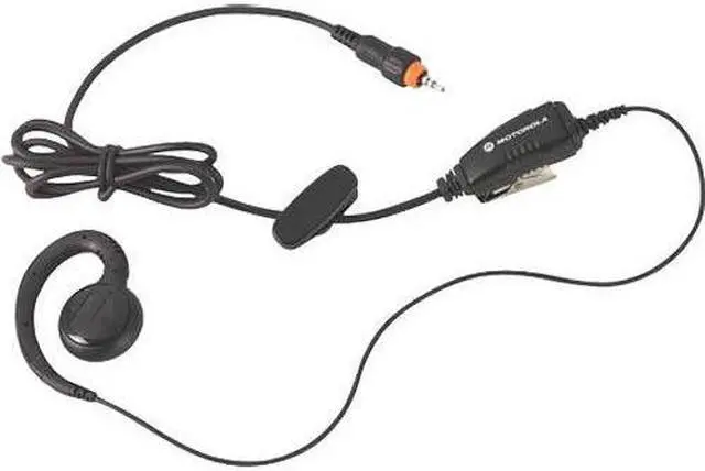 Alt view image 3 of 8 - MOTOROLA HKLN4455F Earpiece,Black,48 In. L,Ear Loop