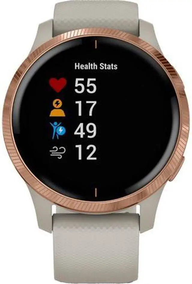 Alt view image 8 of 20 - Garmin Venu GPS Smartwatch w/ 1.2 Inch AMOLED Touchscreen Display