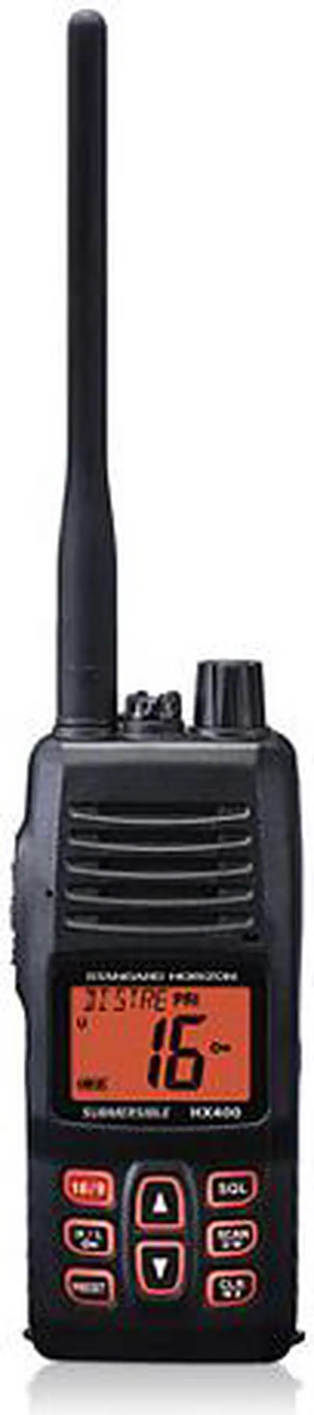 Alt view image 3 of 9 - Standard Horizon HX400 Handheld Floating VHF Radio with LMR Channels & Built-in Scrambler