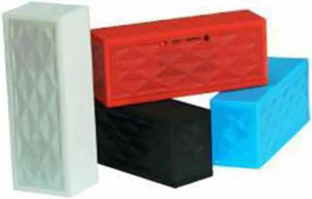Alt view image 2 of 2 - Sunset Electronics SSESBRD Soundbox Bluetooth Wireless Speaker with FM Radio, AUX, and Micro SD Support - Red