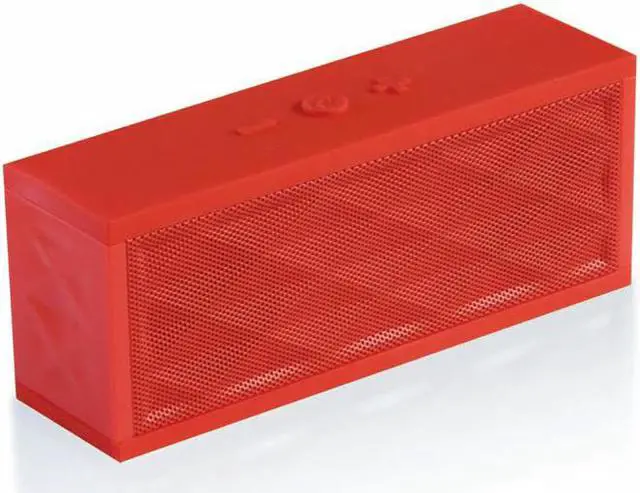 Main image of Sunset Electronics SSESBRD Soundbox Bluetooth Wireless Speaker with FM Radio, AUX, and Micro SD Support - Red