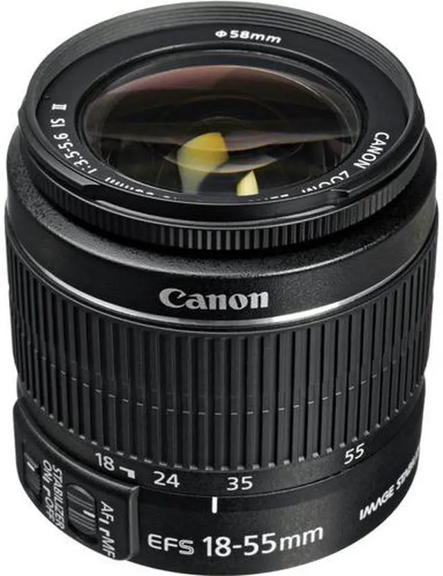 Alt view image 2 of 4 - Canon EF-S 18-55mm f/3.5-5.6 IS Standard Zoom Lenses