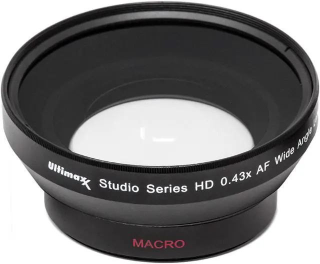 Alt view image 2 of 2 - Ultimaxx 0.43x 55mm Professional HD Wide Angle Lens With Macro Attachement for All DSLR Camera Lens with Same Filter Thread Size
