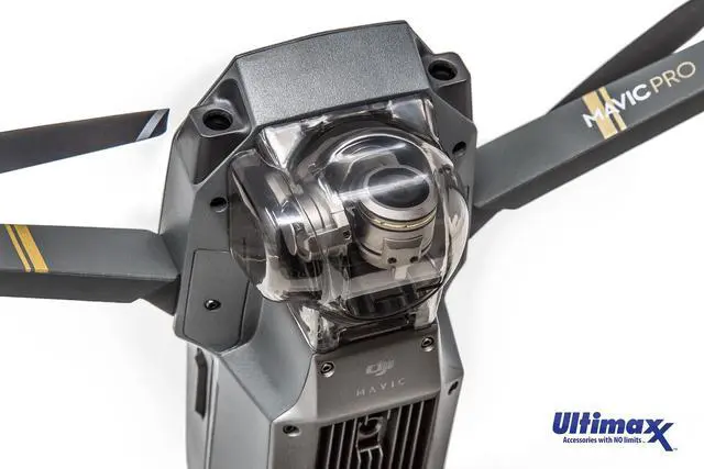 Alt view image 3 of 3 - Ultimaxx DJI Mavic Pro Gimbal Cover Sun Hood Cap Gimbal Camera Protector Clear