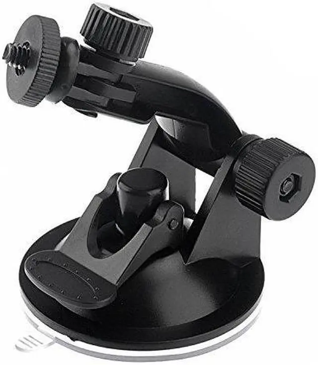 Alt view image 3 of 14 - Ultimaxx Suction Cup Camera Mount 1/4-20 Thread Rotating Car Windshield for All Gopro Cameras