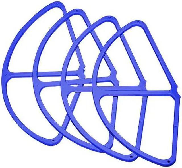 Main image of Ultimaxx Quick Snap On/Off Propeller Guards for DJI Phantom 4 Quadcopter - Blue (Set of 4)