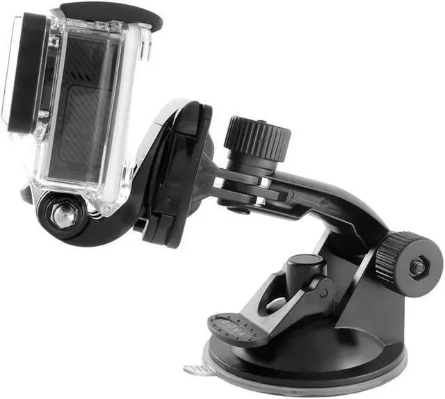 Main image of Ultimaxx Suction Cup Camera Mount 1/4-20 Thread Rotating Car Windshield for All Gopro Cameras
