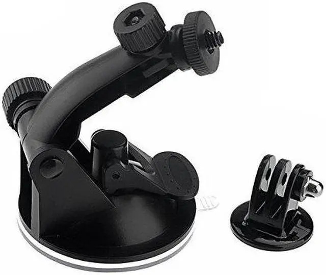 Alt view image 6 of 14 - Ultimaxx Suction Cup Camera Mount 1/4-20 Thread Rotating Car Windshield for All Gopro Cameras