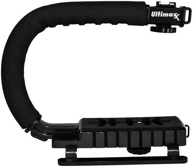 Alt view image 3 of 6 - Ultimaxx Professional Video Action Stabilizing Handle Grip Handheld Stabilizer for DSLR Cameras and Camcorders