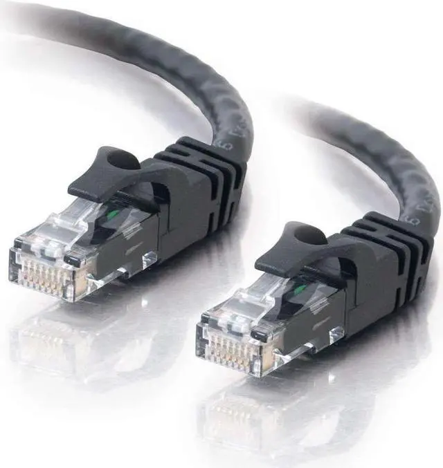 Main image of C2G 03981 2FT CAT6 SNAGLESS UNSHIELDED (UTP) ETHERNET NETWORK PATCH CABLE - BLACK