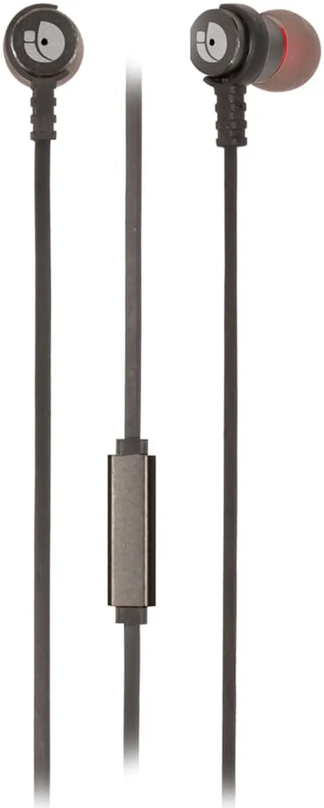 Alt view image 2 of 5 - NGS Wired Stereo Earphones Cross Rally Graphite (CROSSRALLYGRAPHITE)