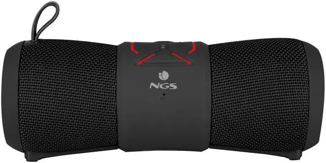 Alt view image 2 of 7 - NGS Waterproof 24W BT Speaker RollerStream Black (ROLLERSTREAMBLACK)