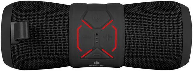 Alt view image 3 of 7 - NGS Waterproof 24W BT Speaker RollerStream Black (ROLLERSTREAMBLACK)