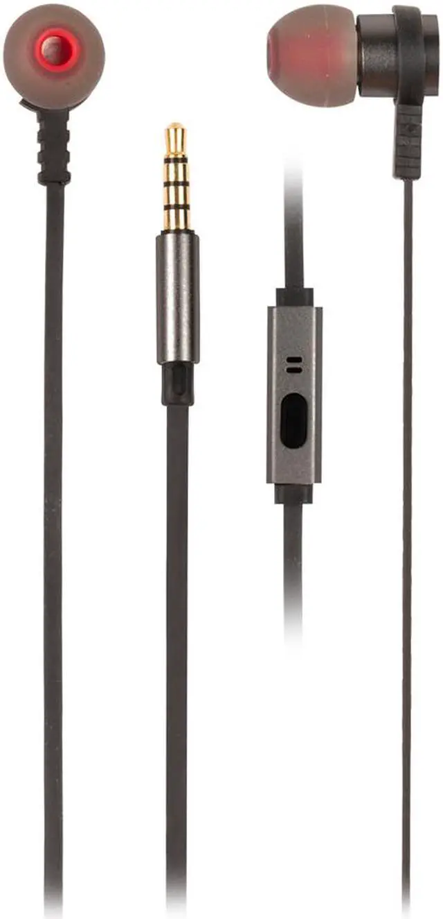 Main image of NGS Wired Stereo Earphones Cross Rally Graphite (CROSSRALLYGRAPHITE)