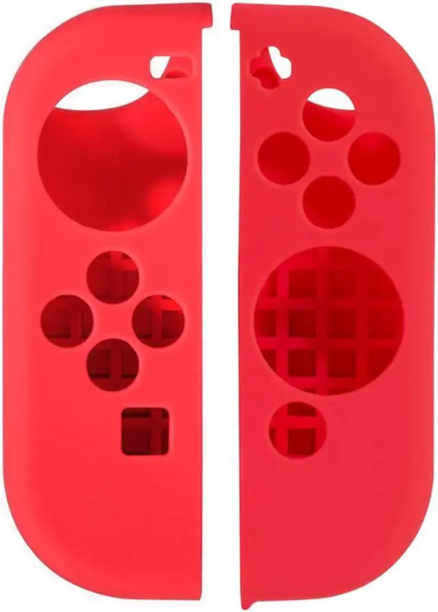 Main image of NEON Joy-Con Silicon Protective Cover for Nintendo Switch - Red