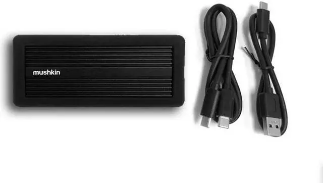 Alt view image 4 of 6 - Mushkin CarbonX 250GB CarbonX USB3.1 Gen2 Solid State Drive External SSD Model MKNEXTCX250GB