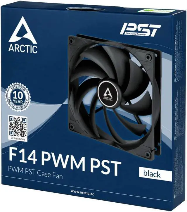 Alt view image 4 of 7 - ARCTIC F14 PWM PST - 140 mm PWM PST Case Fan with PWM Sharing Technology (PST) Model ACFAN00219A