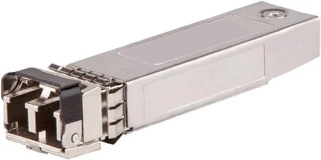 Alt view image 2 of 7 - HPE Aruba - SFP (mini-GBIC) transceiver module - GigE - 1000Base-LX - LC single-mode - up to 10 km - for OfficeConnect 1