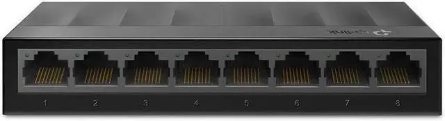 Main image of NEW TP-Link LS1008G 8-Port 10/100/1000Mbps Desktop Switch Ethernet LiteWave TP