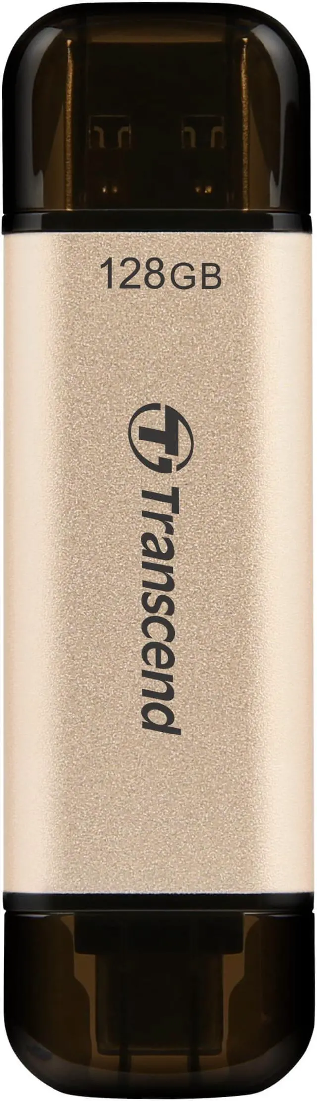 Alt view image 2 of 11 - Transcend 128GB JetFlash 930C 2-In-1 USB3.2 Flash Drive Model TS128GJF930C