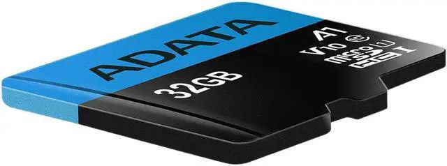 Alt view image 3 of 5 - ADATA Premier 32GB microSDHC Flash Card with Adapter, A1, V10 Model AUSDH32GUICL10A1-RA1