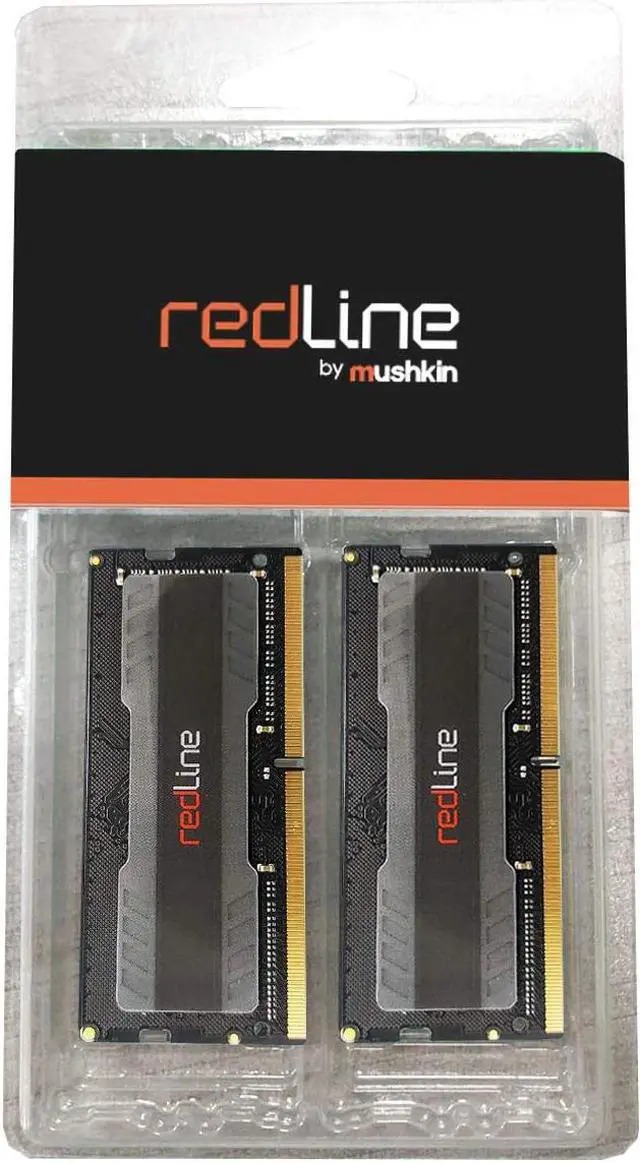 Alt view image 5 of 14 - Mushkin 64GB(2x32GB) Redline Notebook – DDR4 (PC4-21300) 2666MHz CL-16 – 260-pin 1.2V RAM – Dual-Channel – Low-Voltage – Gaming Laptop Mrmory Model MRA4S266GHHF32GX2