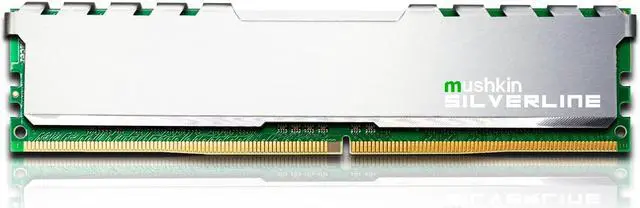 Main image of Mushkin 32GB(1X32GB) Silverline DDR4 PC4-3200 3200MHz UDIMM 22-22-22-52 Desktop Memory Model MSL4U320NF32G