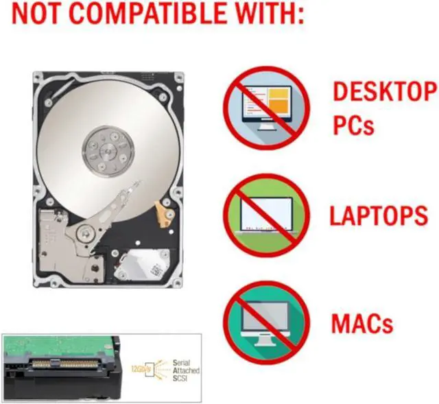 Alt view image 6 of 6 - Seagate Constellation ES.3 HDD ST3000NM0023 3TB 7200 RPM | SAS 6Gb/s Interface | 128MB Cache 3.5-Inch Enterprise Internal Hard Disk Drive