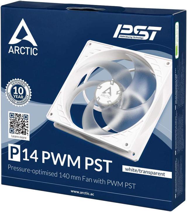 ARCTIC P14 (Black) 140 mm Case Fan, 1700 RPM, Pressure-Optimized