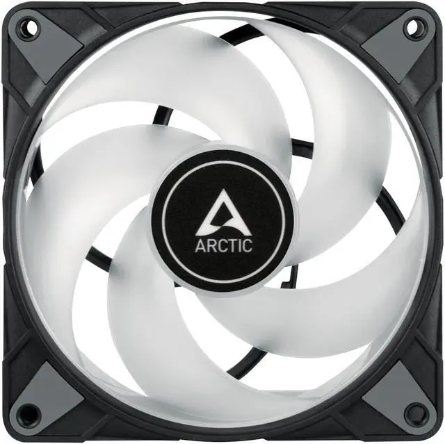 Alt view image 4 of 4 - ARCTIC P14 PWM PST RGB 0dB (3 Pack, incl. Controller) - Case Fan, 140 mm PWM Optimised for Static Pressure, Semi-Passive: 0-1900 RPM - Black Model ACFAN00256A