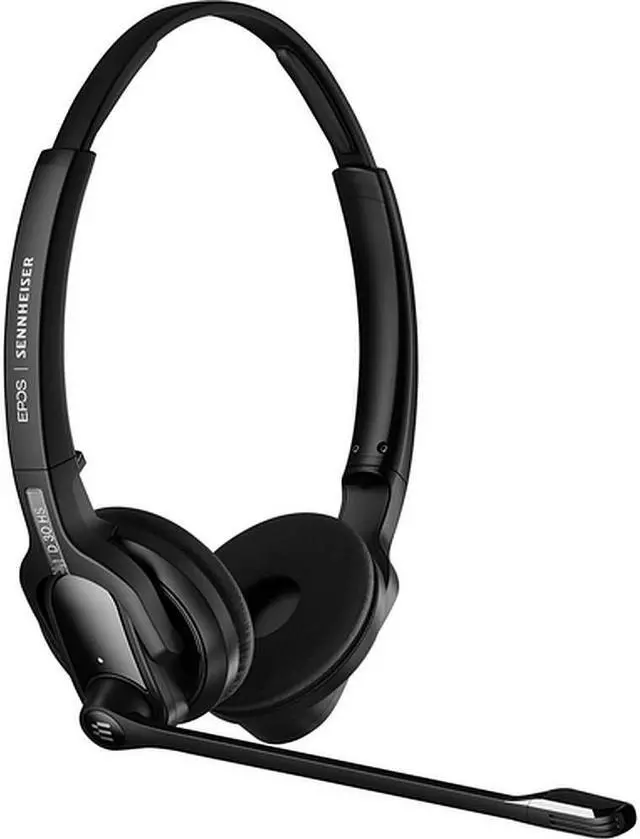 Alt view image 2 of 5 - EPOS | SENNHEISER 1000989 D 30 Phone - US Headset - Stereo - Wireless - DECT - Binaural DOUBLE SIDED WL DECT SYSTEM
