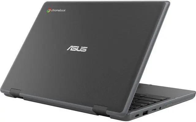 Alt view image 3 of 20 - Asus Chromebook CR1 CR1100CKA-YZ142 11.6" Rugged Chromebook HD 1366x768 Intel Celeron N5100 Quad-core (4 Core) 1.10 GHz 4 GB Total RAM 32 GB Flash Memory - Dark Gray
