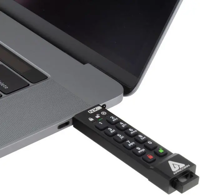 Alt view image 3 of 20 - Apricorn 16GB SecureKey 3NXC USB Type C Flash Drive ASK3-NXC-16GB