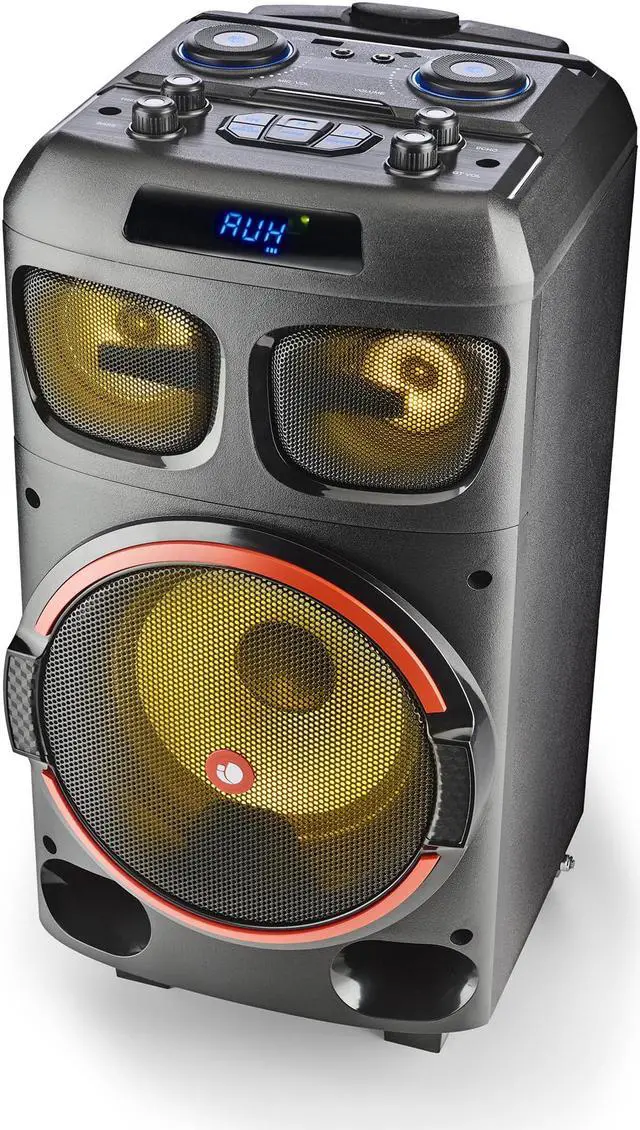 Alt view image 2 of 3 - NGS 120W 8" Woofer Wireless BT Speaker with Built-in Battery - WILDDUBZERO