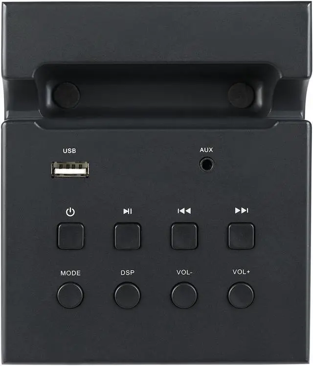 Alt view image 2 of 4 - NGS 50W Wireless BT Tower Speaker with Stereo Output and Remote Control, Sky Charm White