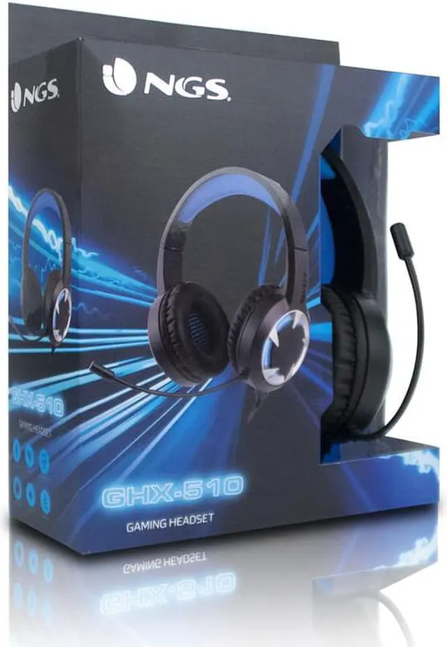 Alt view image 3 of 3 - NGS LED Gaming Headset with LED Lights and PS4/XboxOne/PC Compatible Model GHX-510