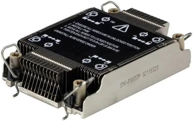 Main image of Supermicro 1U Passive CPU Heat Sink Socket LGA4189 (SNK-P0077P)