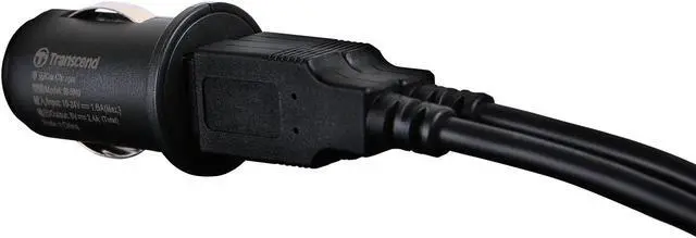 Alt view image 3 of 4 - Transcend Dual USB Car Lighter Adapter and Cable Kit Model TS-DPL3