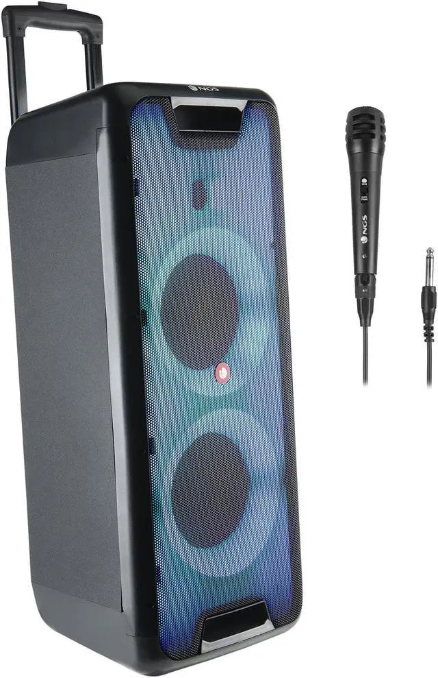 Main image of NGS Wild Rave 1, 200W Portable Wireless BT and TWS Speaker with USB Reader and AUX input Model WILDRAVE1