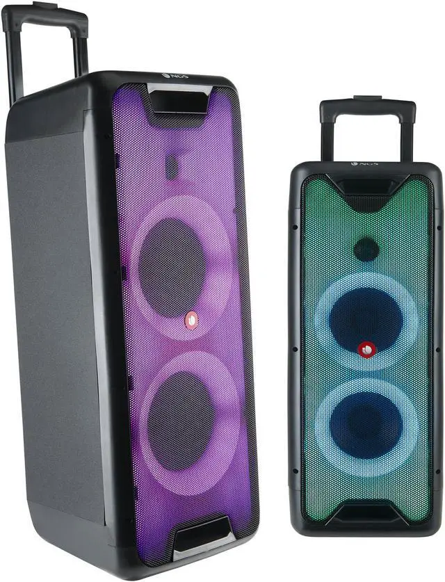 Alt view image 3 of 3 - NGS Wild Rave 1, 200W Portable Wireless BT and TWS Speaker with USB Reader and AUX input Model WILDRAVE1